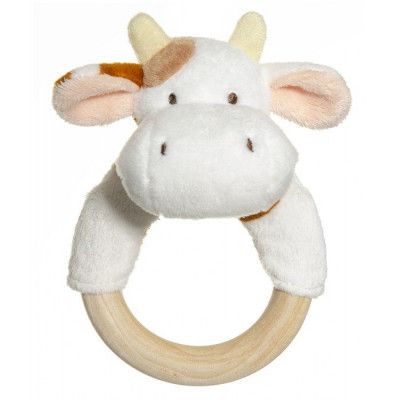 Teddykompaniet Diinglisar Skallra med träring (Kossa)