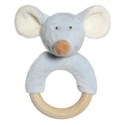 Teddykompaniet Diinglisar Skallra med träring (Mus)