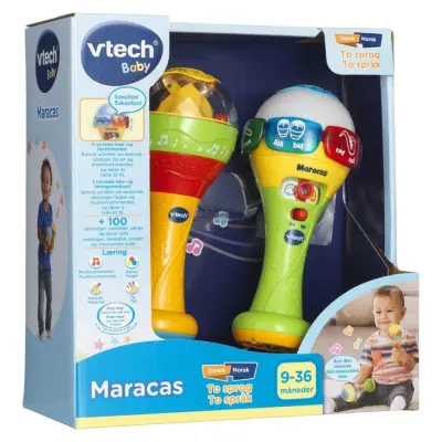 Vtech Baby Maracas (SE&FI) - Vtech -  Leksaksaffären