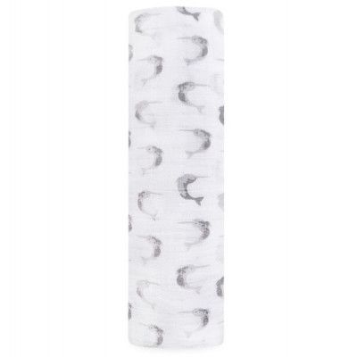 Aden Anais Classic Swaddle 1-pack (Narwhal)