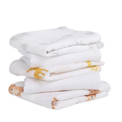 Aden By Snuttefiltar Muslin 5-pack (Safari)