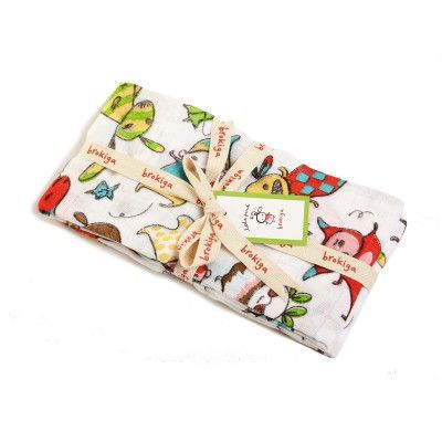 StorOchLiten Brokiga, Snuttefilt Muslin