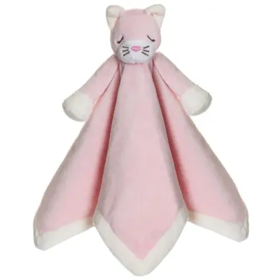 Diinglisar Snuttefilt Katt Babyrosa - Teddykompaniet -  Leksaksaffären