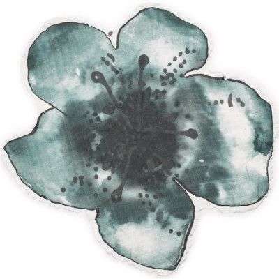 Elodie Details, Bamboo Muslin Filt - Embedding Bloom Petrol