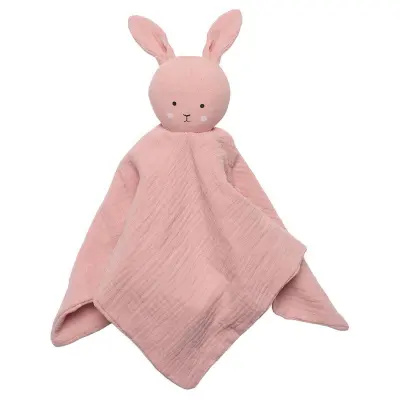 Jabadabado snuttefilt bunny rosa