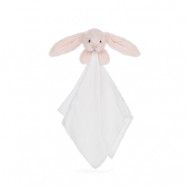 Jellycat, Bashful - Pink Bunny Muslin Soother