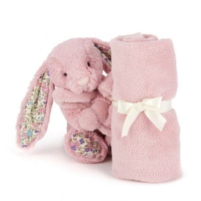 Jellycat Blossom Tulip Kanin Snuttefilt (Rosa)