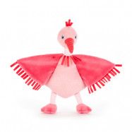 Jellycat, Flapper Flamingo Soother
