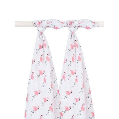 Jollein, Filt Flamingo 2-pack