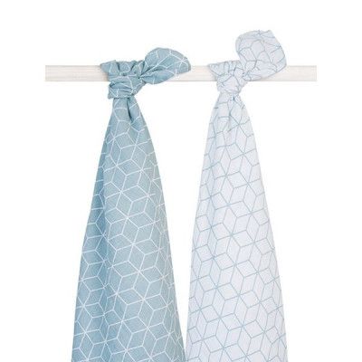 Jollein, Filt grafisk 2-pack Grön