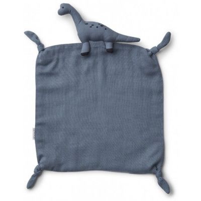Liewood snuttefilt Agnete, dino blue wave