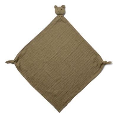 Liewood snuttefilt Robbie muslintyg, Mr bear khaki