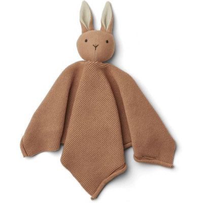 Liewood snuttefilt stickad Milo, rabbit tuscany rose