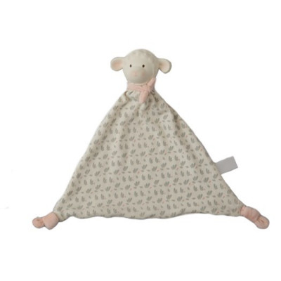 Meiya&Alvin - Lammet Lila snuttefilt, rosa