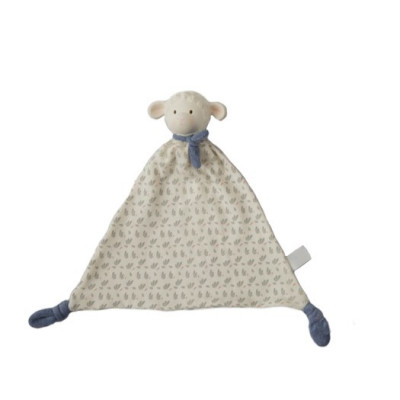 Meiya&Alvin - Lammet Lucas snuttefilt, blå