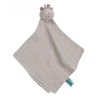 Moulin Roty, Stor Snuttekatt Grå 47x47 cm