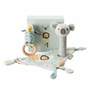 Nuby presentkit snuttefilt&leksaker, animal adventure
