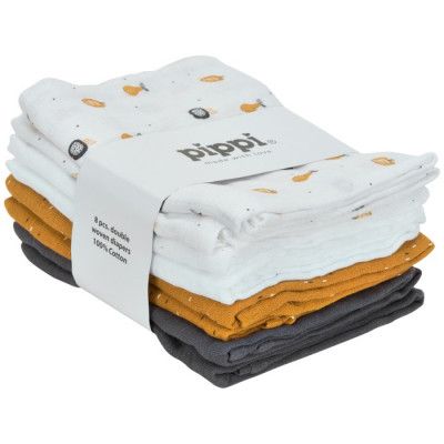 Pippi Snuttefilt 8-pack (Mineral Yellow)