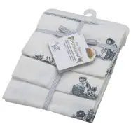 Rätt Start flanellfilt Beskow 3-pack, grå