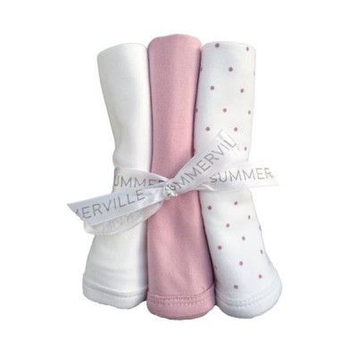 Summerville, Snuttefilt 3-pack Eko Pink Dotty