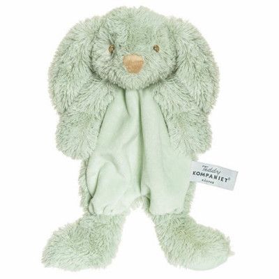 Teddykompaniet snuttefilt kanin Lolli, grön