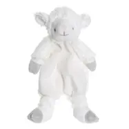 Teddykompaniet snuttefilt lamm Lolli, vit