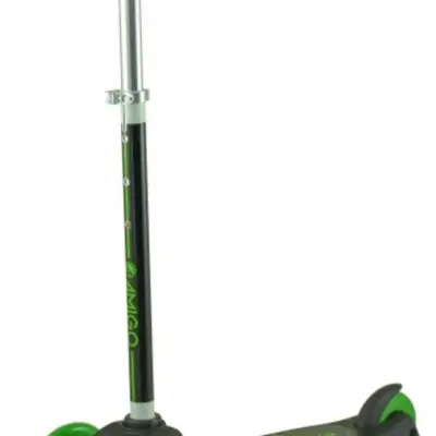 AMIGO Amigo - Sparkcykel - 3Step Junior Fotbroms Svart/Grön