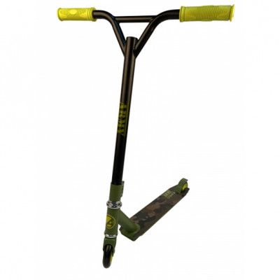 AMIGO Amigo - Sparkcykel - Army Junior Fotbroms Grön