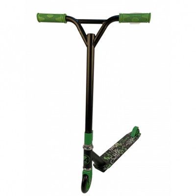 AMIGO Amigo - Sparkcykel - Draft Junior Fotbroms Grön