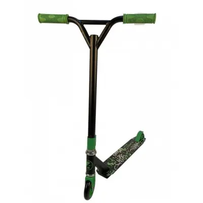 AMIGO Amigo - Sparkcykel - Draft Junior Fotbroms Grön