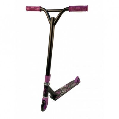 AMIGO Amigo - Sparkcykel - Draft Junior Fotbroms Lila