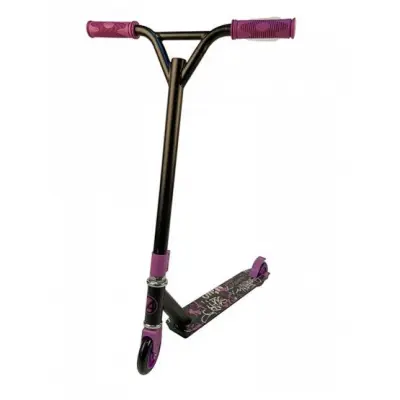 AMIGO Amigo - Sparkcykel - Draft Junior Fotbroms Lila