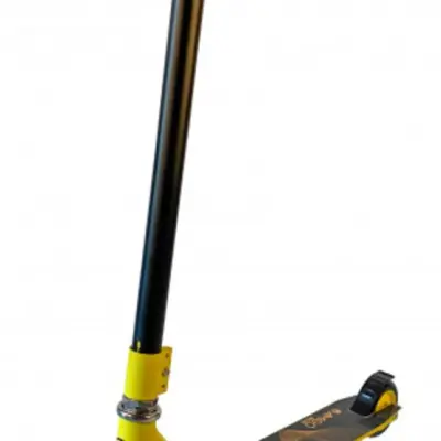 AMIGO Amigo - Sparkcykel - Stuntstep Wave Junior Fotbroms Gul/Svart