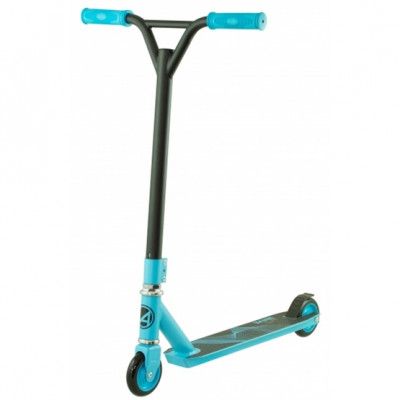 AMIGO Amigo - Sparkcykel - Wave Stuntstep Junior Fotbroms Blå/Svart