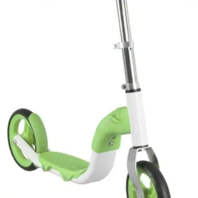 Anlen - Balanscykel - Loopfiets En Step 2In1 Junior Grön/Vit