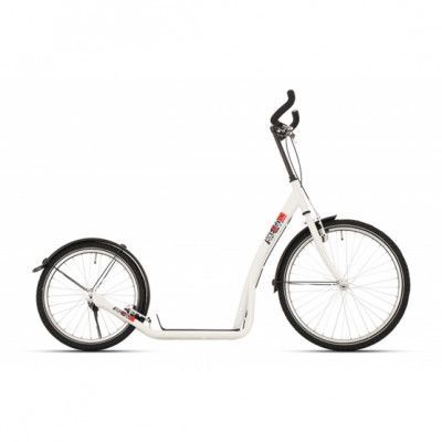 Bike Fun - Sparkcykel - Step Bike2Go 24 Inch Vit