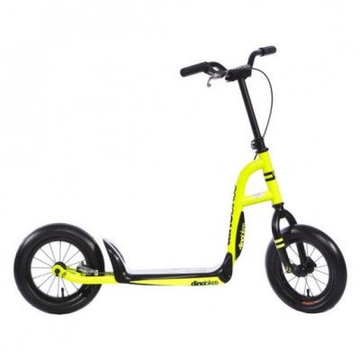 Dino - Sparkcykel - Step Urban 12 Tum Junior Cantilever Gul