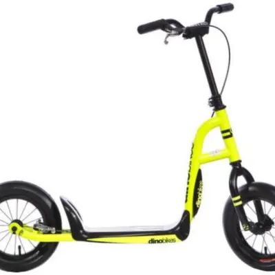 Dino - Sparkcykel - Step Urban 12 Tum Junior Cantilever Gul
