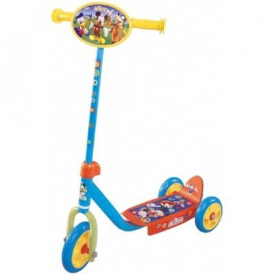 Disney - Sparkcykel - Mickey Mouse 3-Wiel Junior Blå/Gul