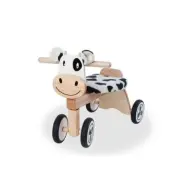 Engelhart - Springcykel Ko Vit/Svart