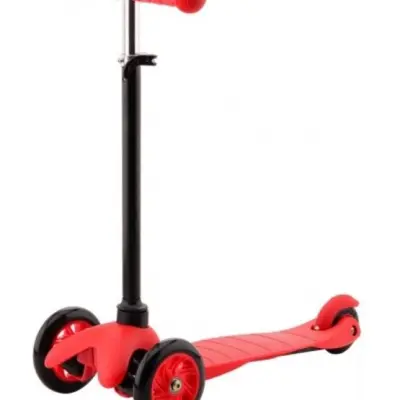 Johntoy - Sparkcykel - Sports Active City Junior Fotbroms Röd