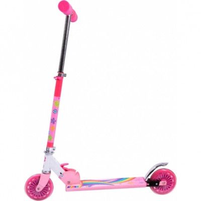 Johntoy - Sparkcykel - Sports Active Step Fotbroms Rosa