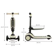Kinderkraft Scooter - Halley - Stone White