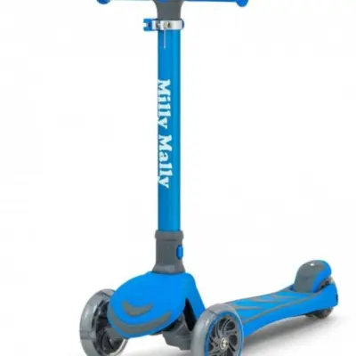 Milly Mally - Sparkcykel - Step Junior Blå