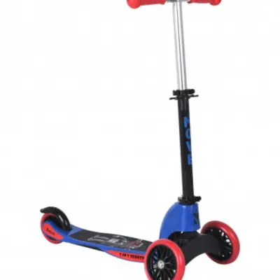 Move - Sparkcykel - Robot 2-In-1 Junior Fotbroms Blå/Röd