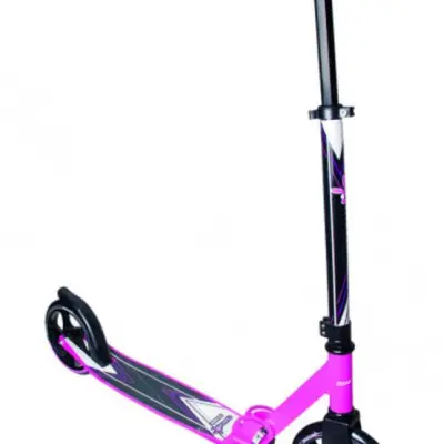 Muuwmi - Sparkcykel - Fotbroms Rosa/Svart