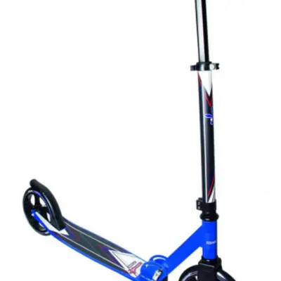 Muuwmi - Sparkcykel - Stuntstep Junior Fotbroms Blå/Svart