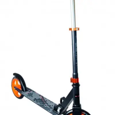 Muuwmi - Sparkcykel - Stuntstep Junior Fotbroms Grå/Orange