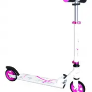 Muuwmi - Sparkcykel - Stuntstep Junior Fotbroms Rosa/Vit