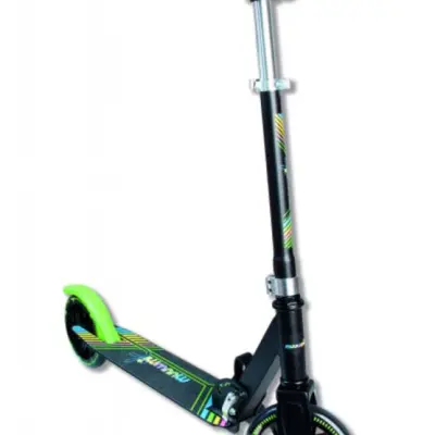 Muuwmi - Sparkcykel - Stuntstep Junior Fotbroms Svart/Multicolor